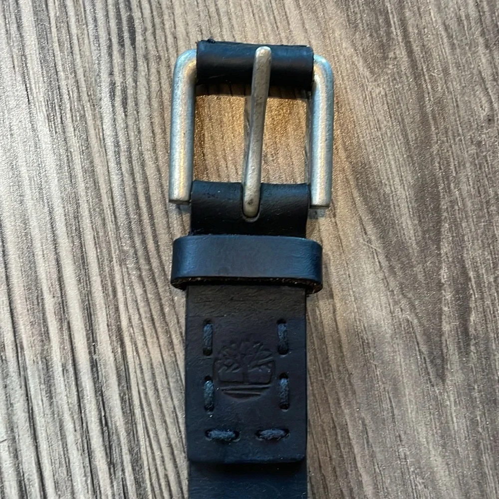 Kids Leather Timberland belt